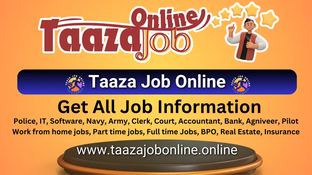 Taaz Job Online 2024