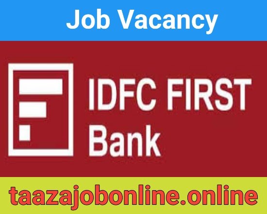 IDFC First Bharat Interview For Relationship Managers / Recovery Officers | Various Locations And Position