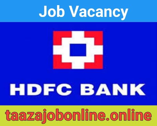 HDFC Bank Ltd Job For Credit Managers